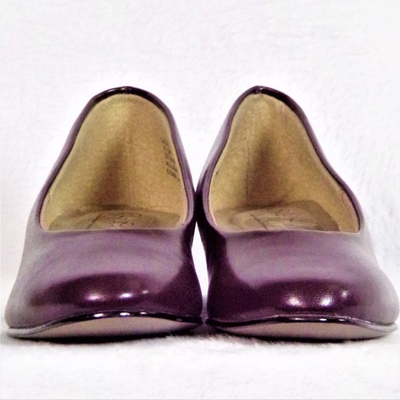 SOFT STYLE BY HUSH PUPPIES Size 4.5M brown pumps - Picture 8 of 16